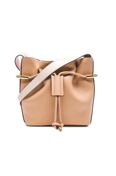 Chloe Small Emma Drawstring Bag In Blush Nude FWRD