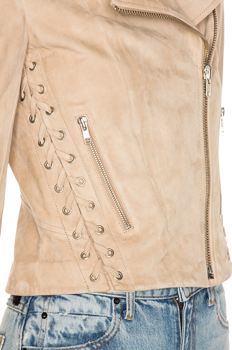 A L C Syd Jacket In Nude FWRD