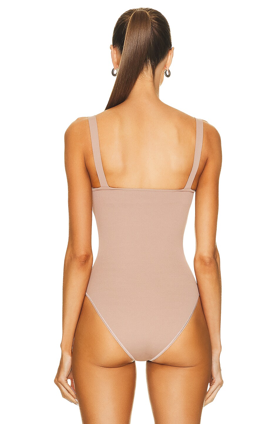 Ala A Cup Angie Bodysuit In Nude Fwrd