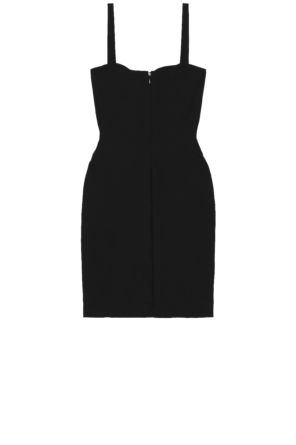 Nensi Dojaka Asymmetrical Mini Dress In Black Fwrd