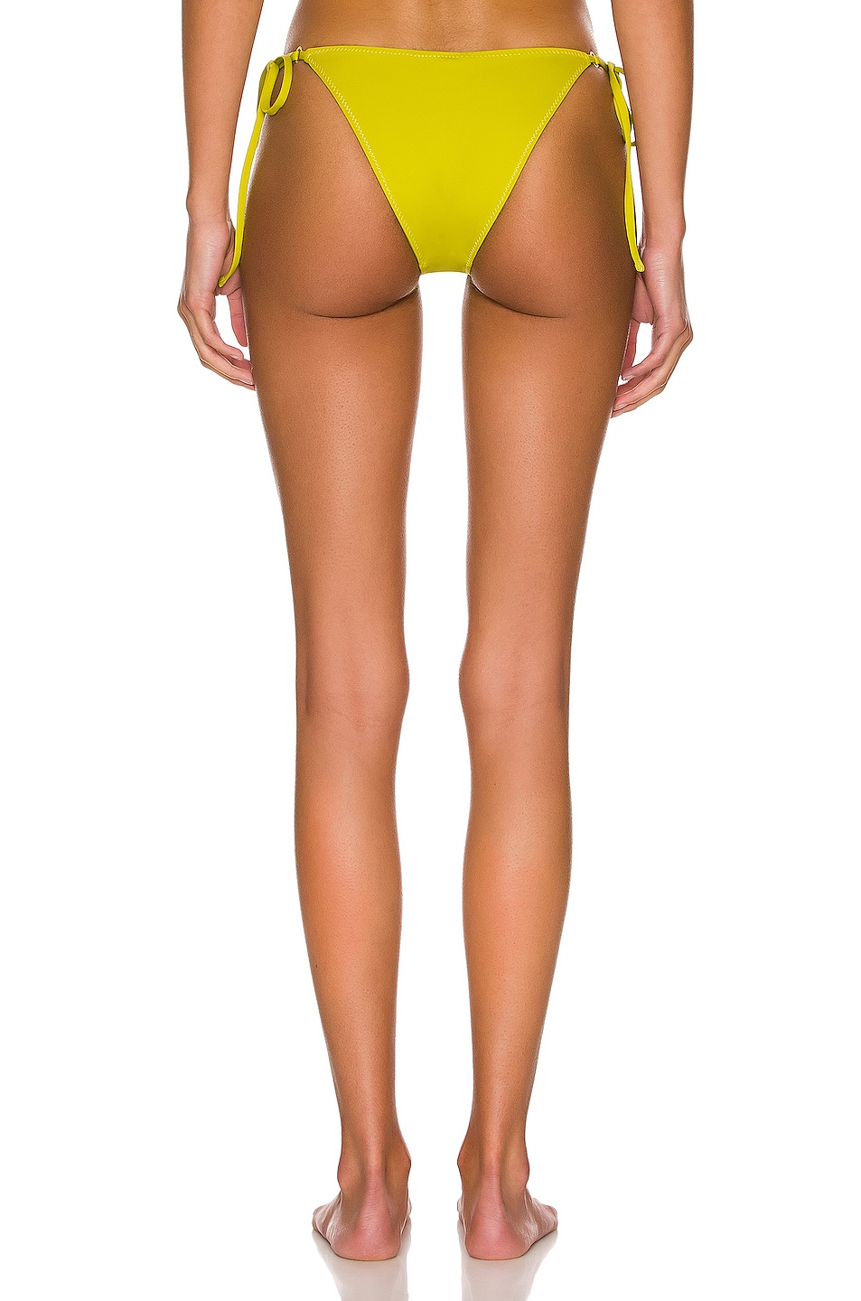 Palm Talise Bikini Bottom In Chartreuse FWRD