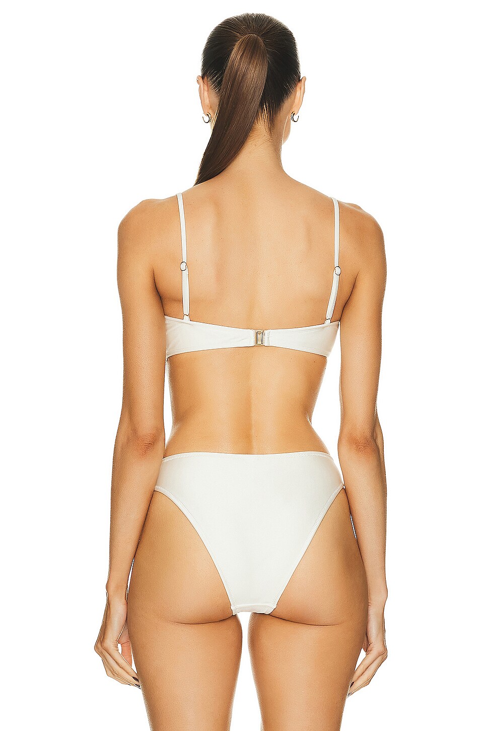 Shani Shemer Karen Bikini Top In Cream FWRD