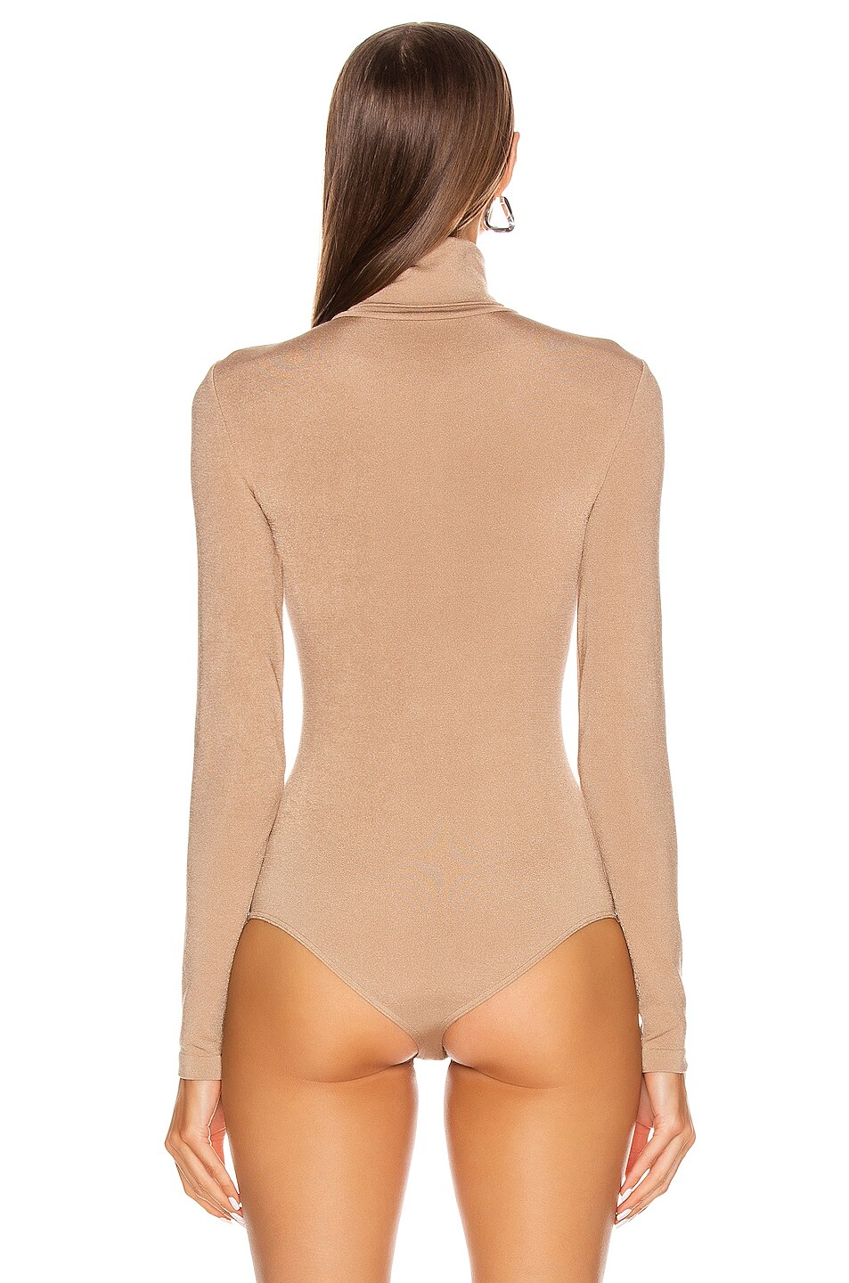 Wolford Colorado String Bodysuit In Latte FWRD