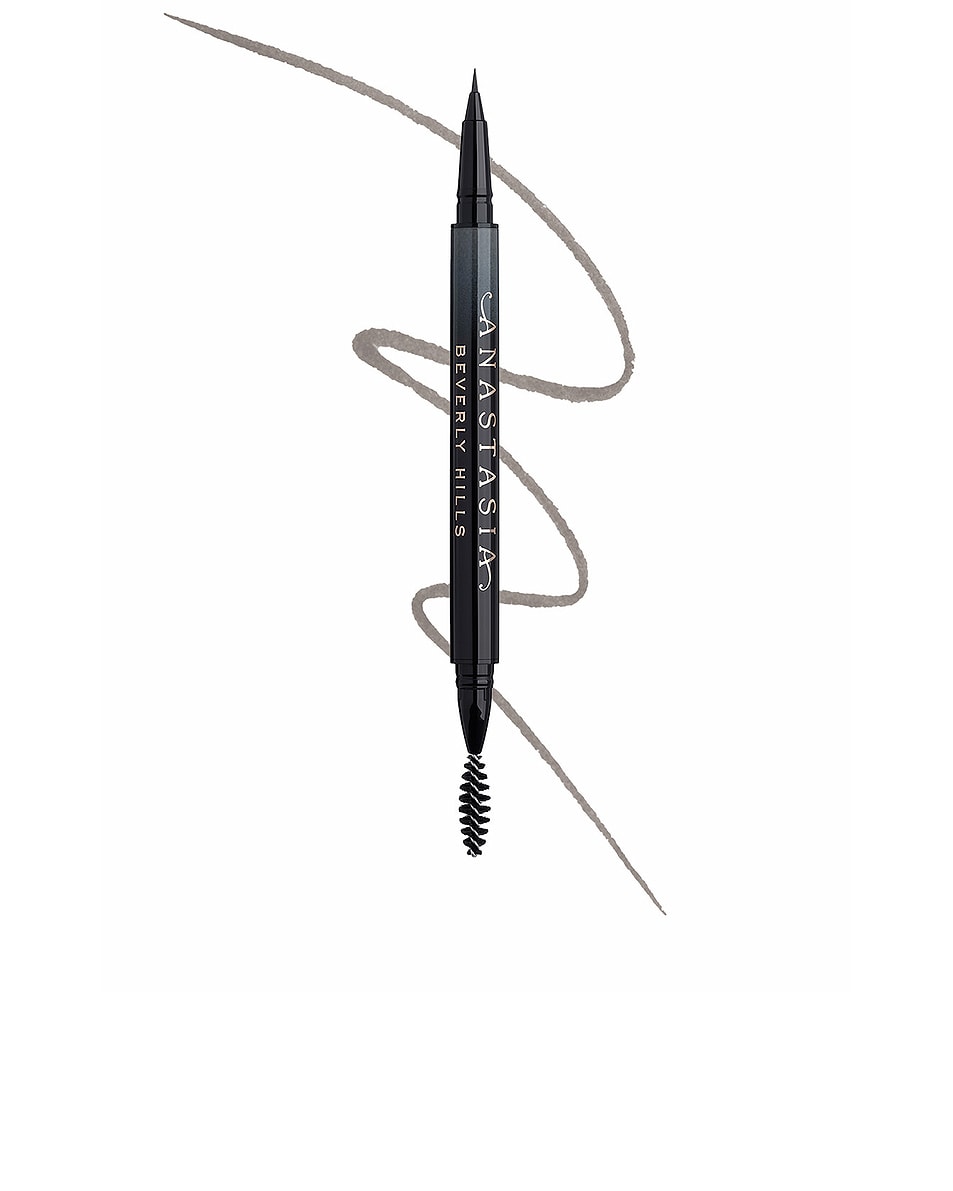 Image 1 of Anastasia Beverly Hills Micro-Stroking Detailing Brow Pen in Dark Brown