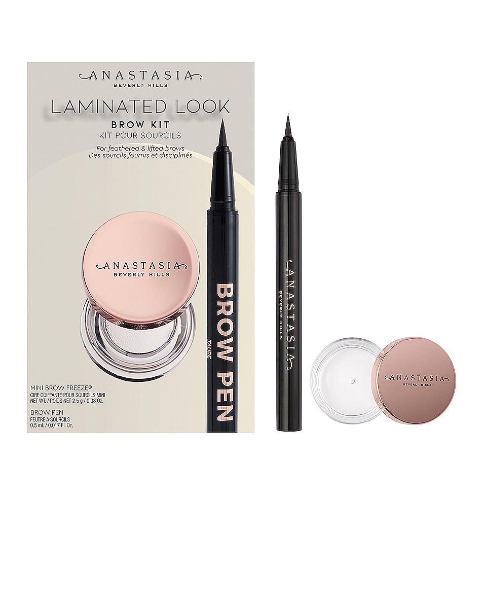 Image 1 of Anastasia Beverly Hills Laminated Brow Kit in Dark Brown