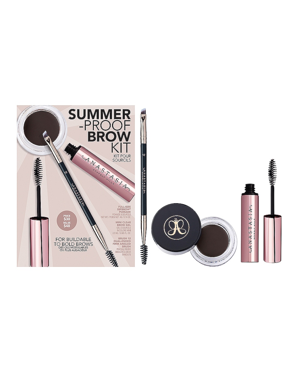 Image 1 of Anastasia Beverly Hills Summer-Proof Brow Kit in Ebony