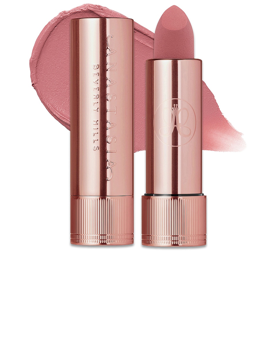 Image 1 of Anastasia Beverly Hills Satin Lipstick in Peony