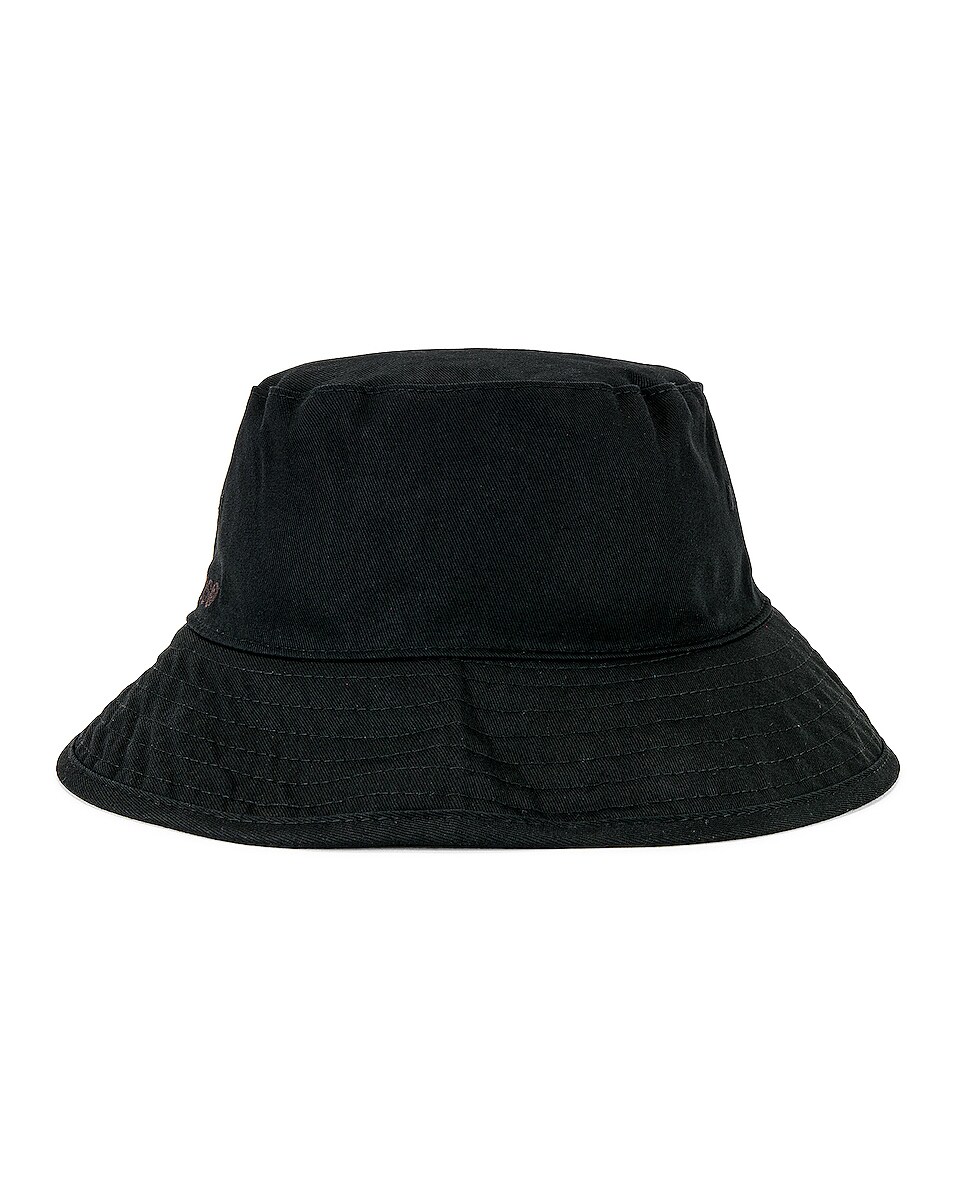 Image 1 of Acne Studios Bucket Hat in Black