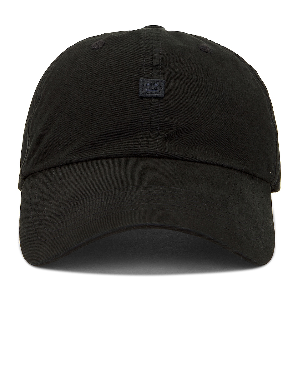 Image 1 of Acne Studios Face Hat in Black