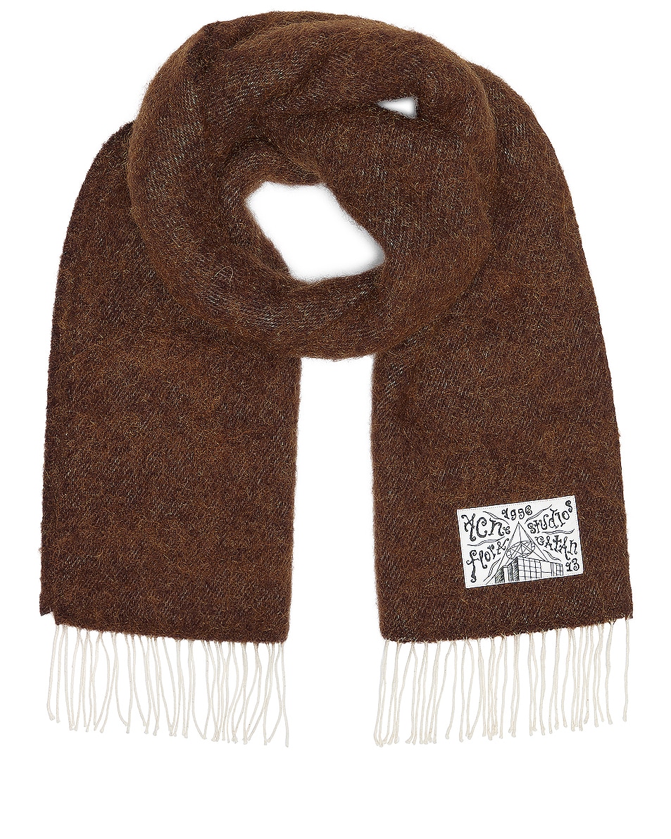Image 1 of Acne Studios Scarf in Almond Brown