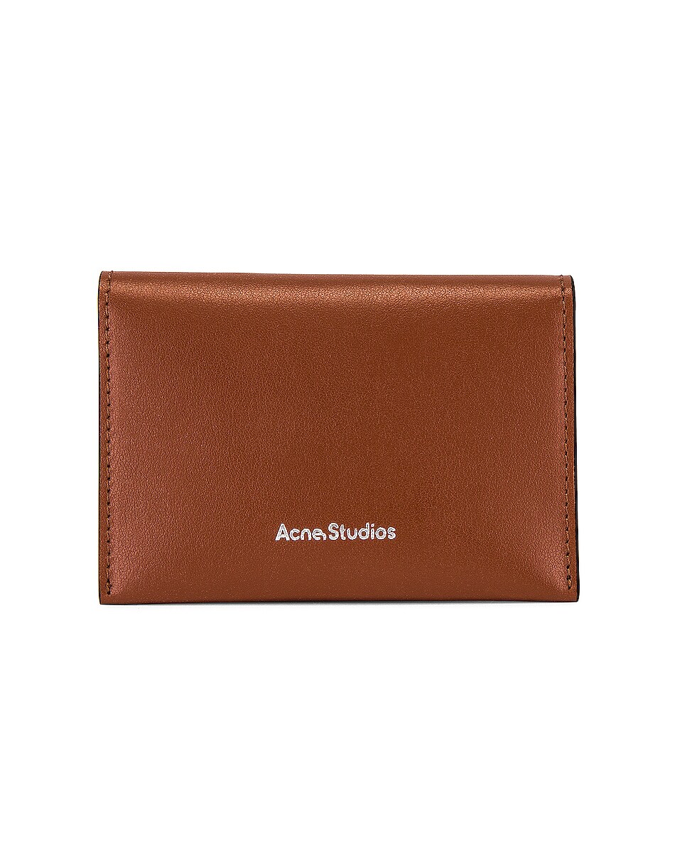 Image 1 of Acne Studios Wallet in Almond Brown