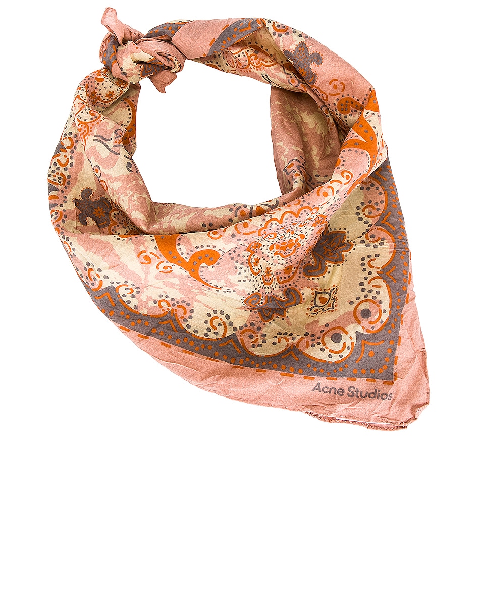 Image 1 of Acne Studios Scarf in Rose Pink