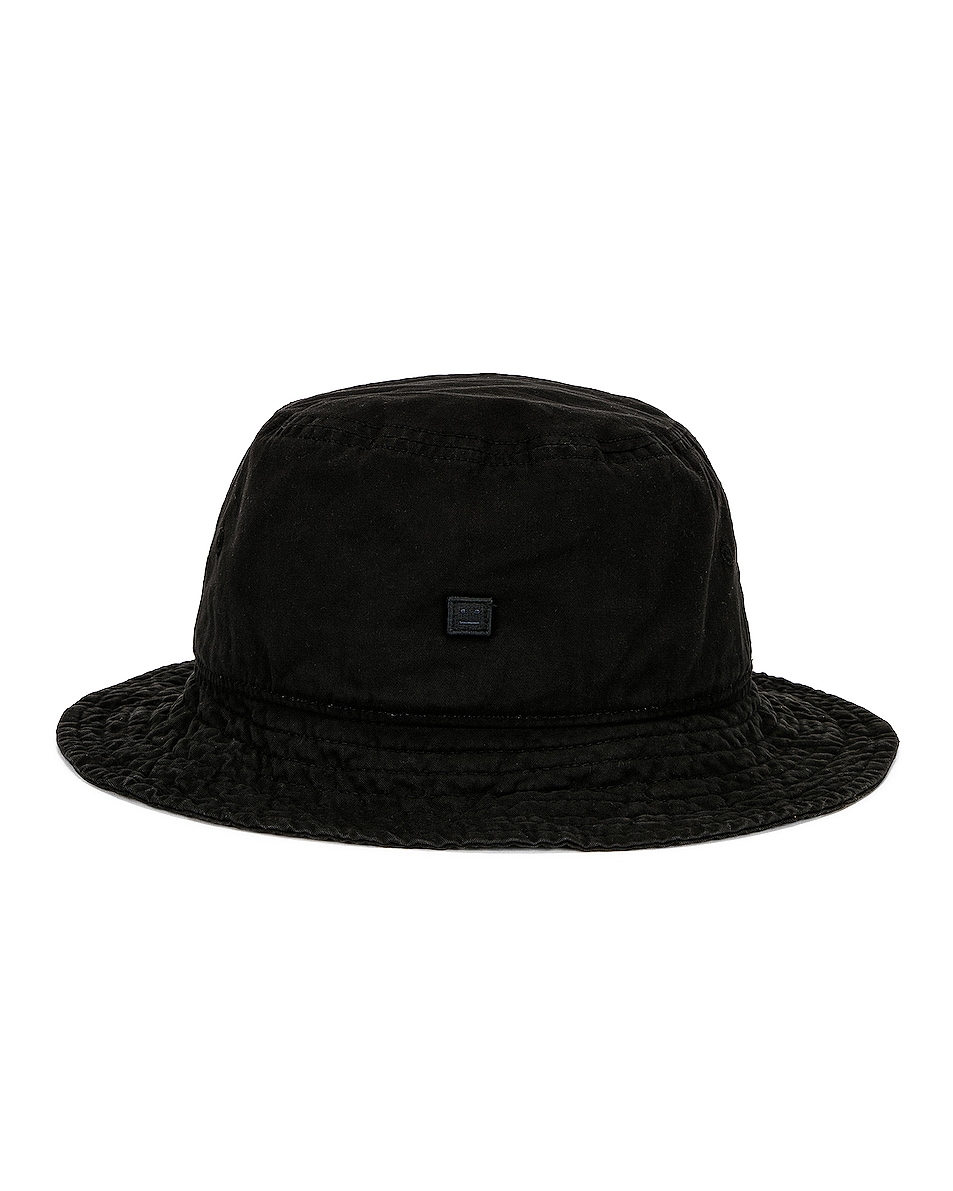 Image 1 of Acne Studios Bucket Hat in Black