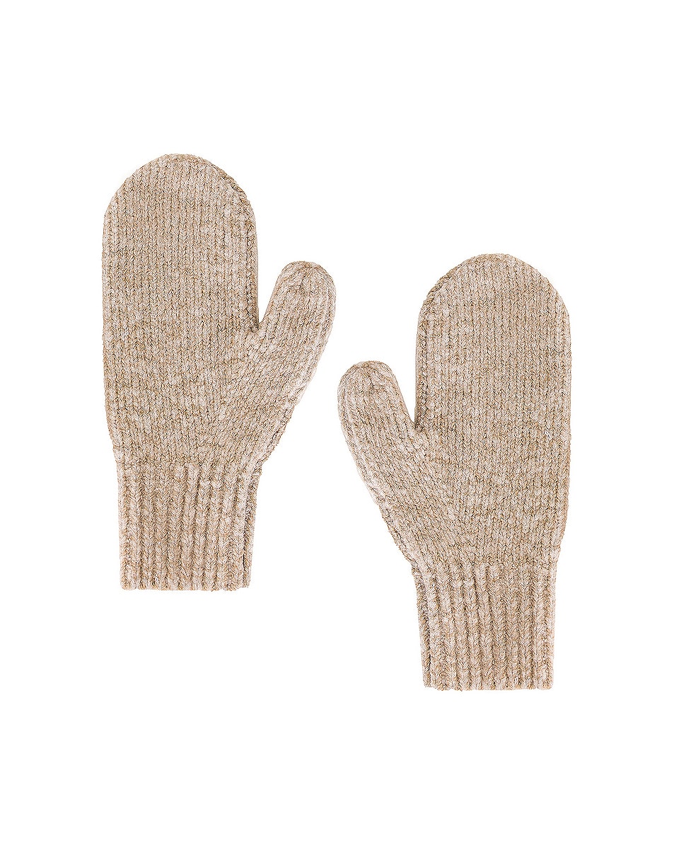 Image 1 of Acne Studios Gloves in Light Taupe