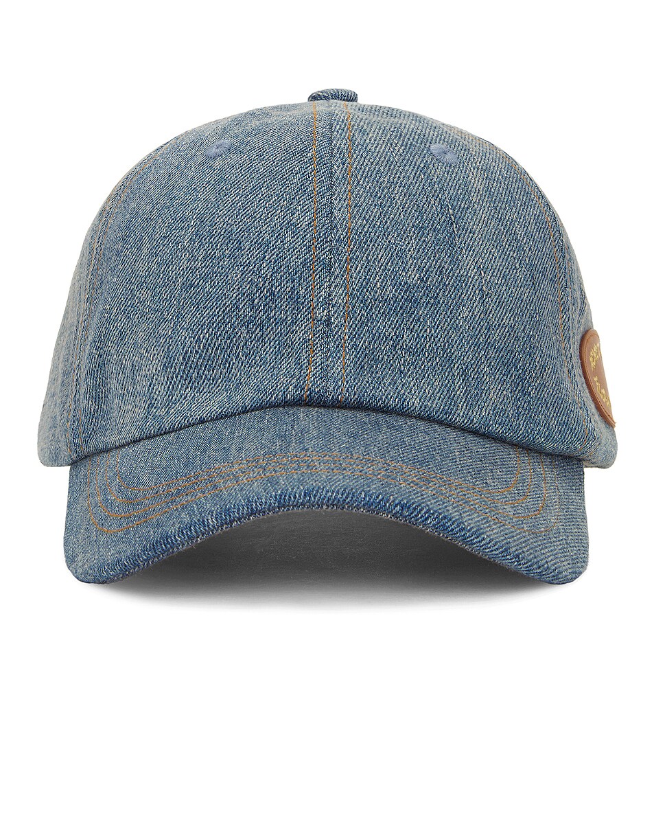 Image 1 of Acne Studios Denim Hat in Mid Blue