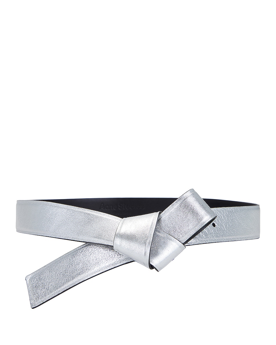 Image 1 of Acne Studios Standard Belt in Silver