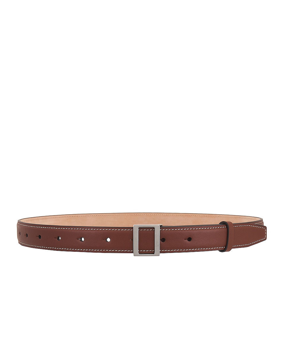 Image 1 of Acne Studios Leather Belt in Brown