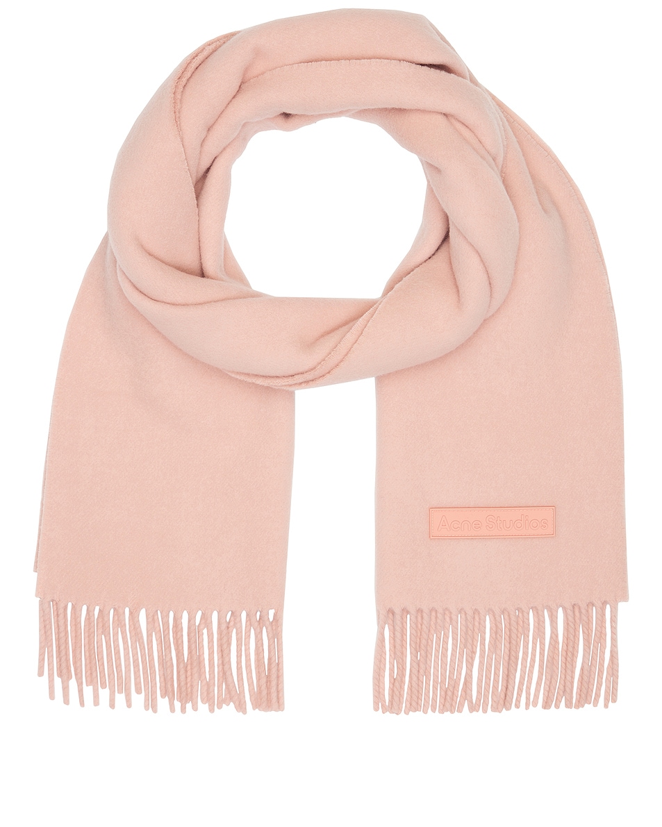 Image 1 of Acne Studios Vesta Scarf in Pink