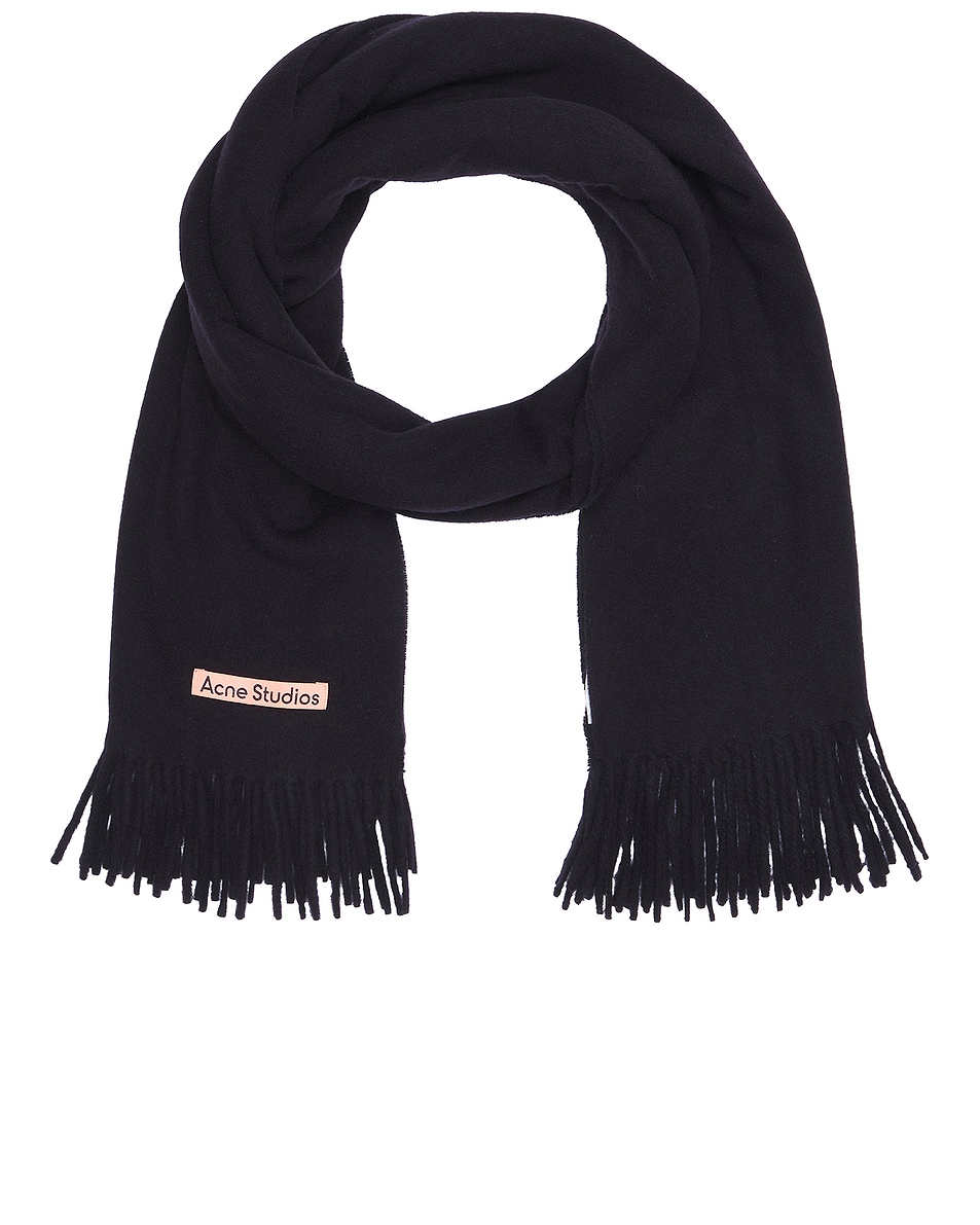 Image 1 of Acne Studios Canada Scarf in Black