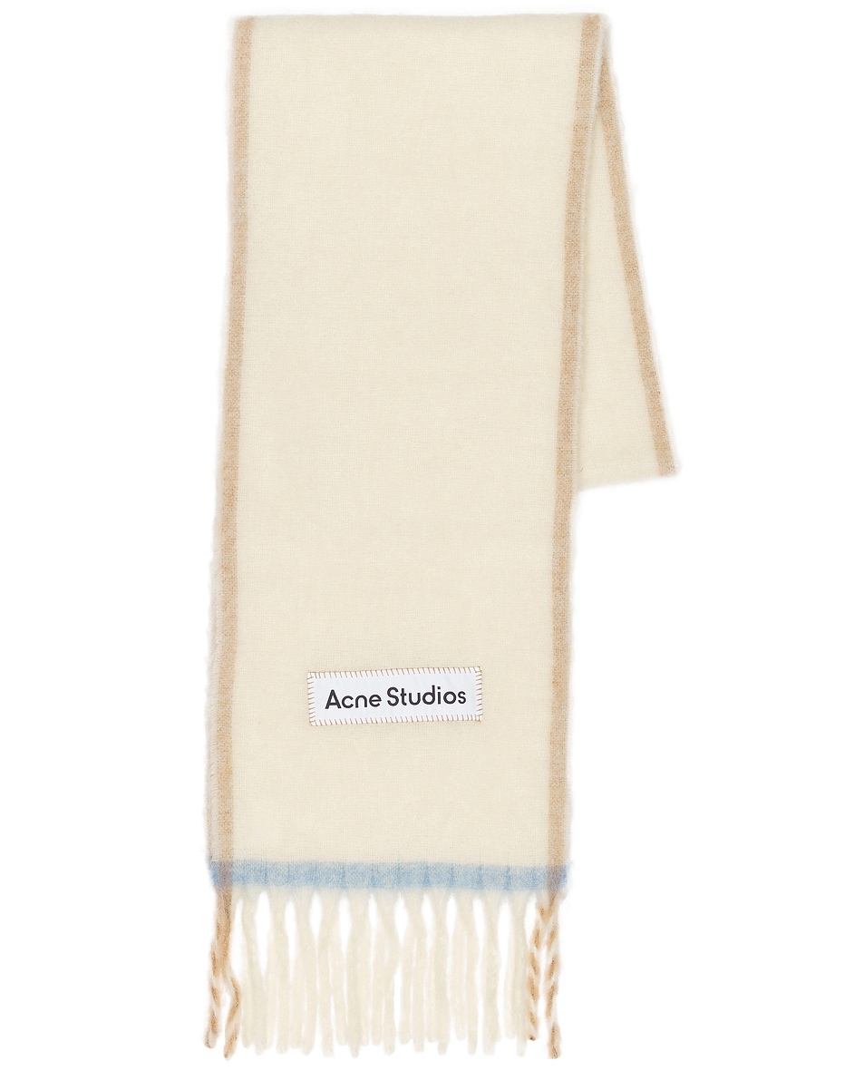 Image 1 of Acne Studios Heavy Scarf in White