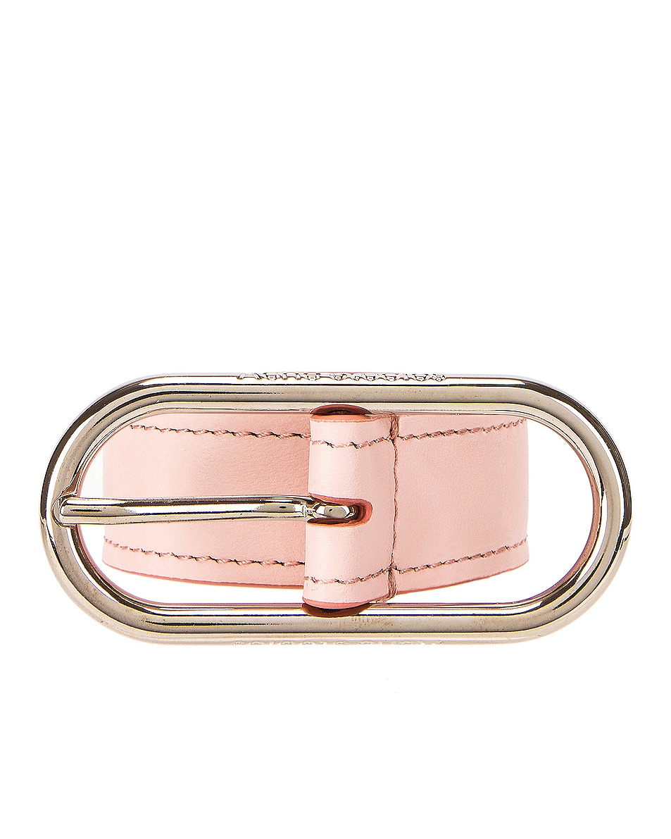 Image 1 of Acne Studios Masculine Thin Belt in Rose Pink