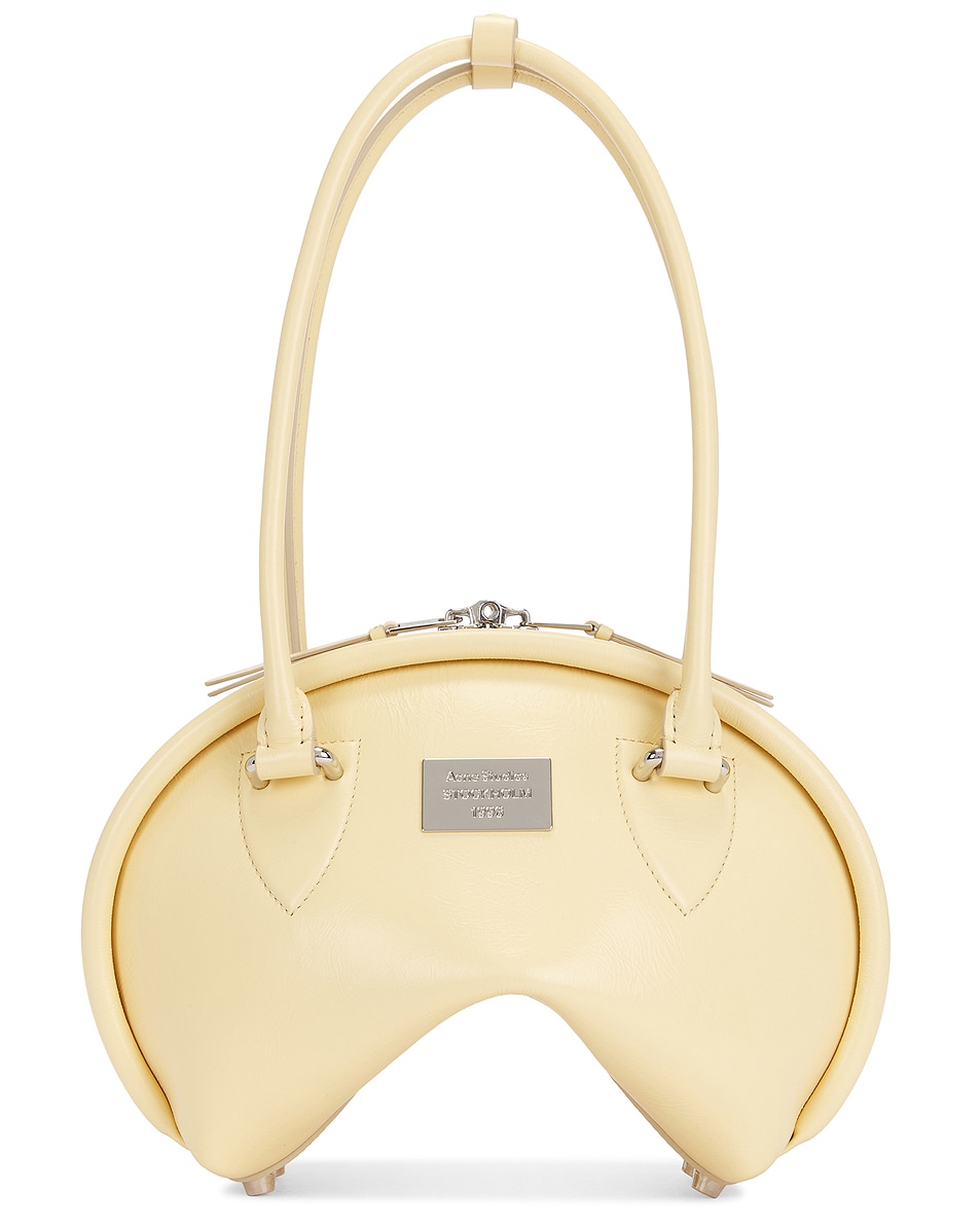 Image 1 of Acne Studios Bowlina Small Bag in Vanilla Yellow