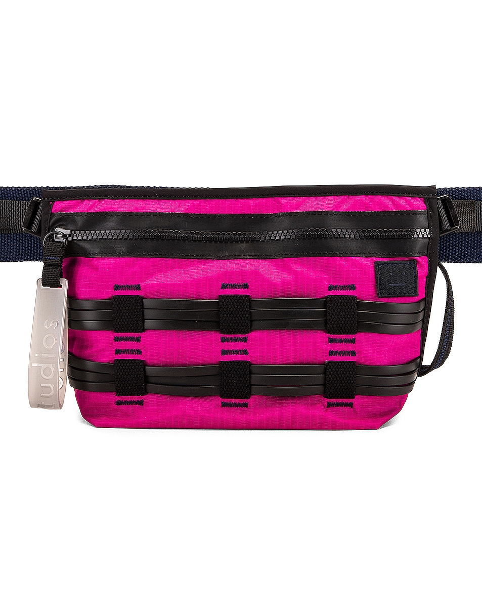 Image 1 of Acne Studios Abbey Bum Bag in Magenta Pink