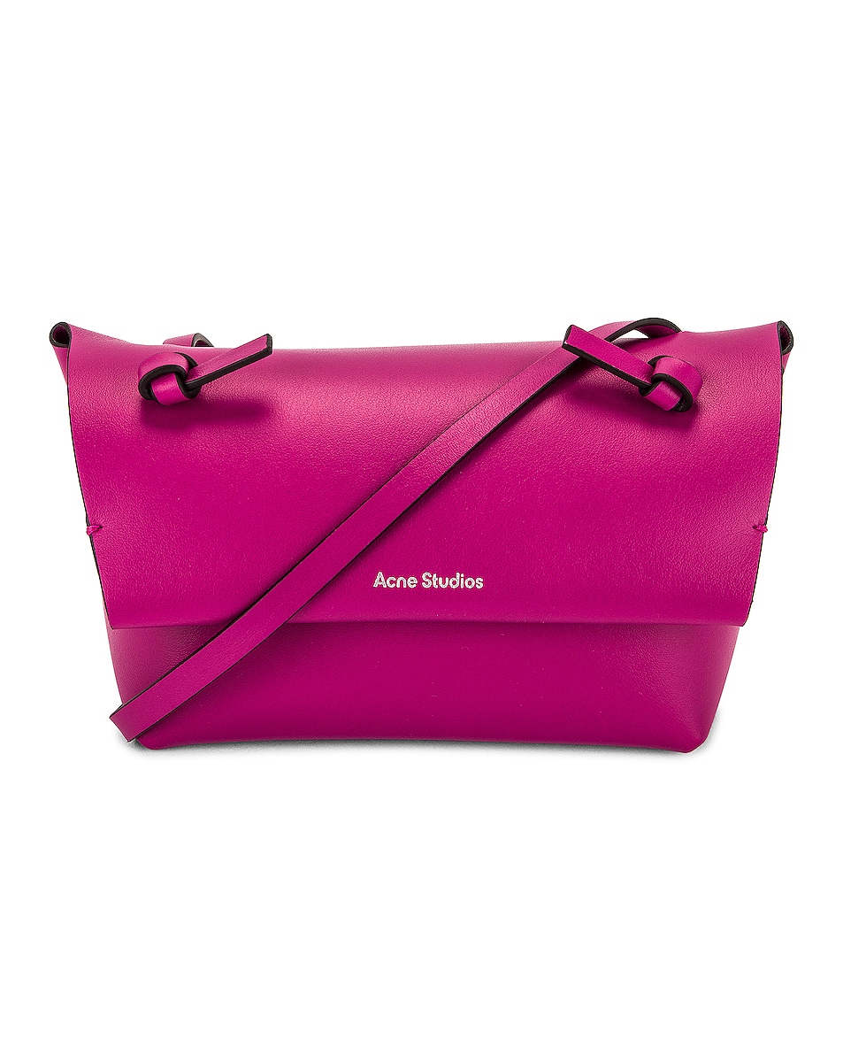 Image 1 of Acne Studios Mini Bag in Fuchsia Pink