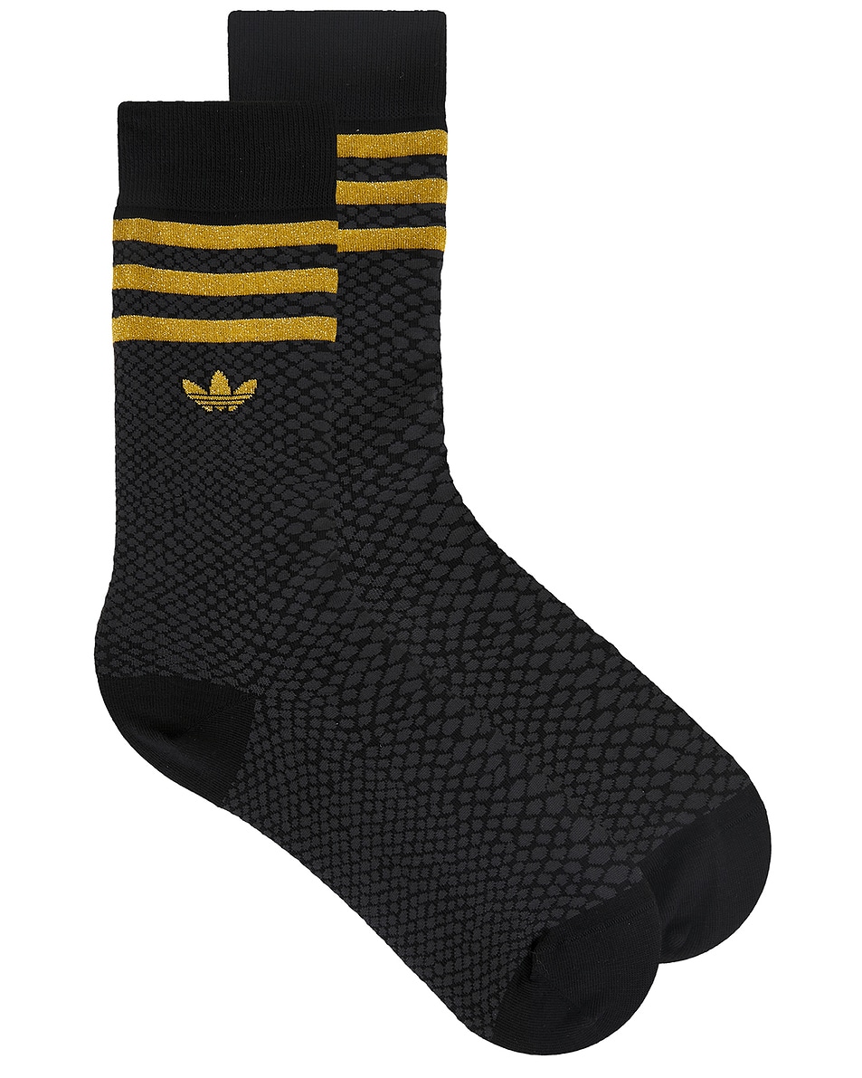 Image 1 of adidas Originals x Clot Socks in Black