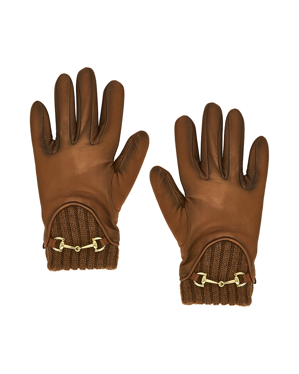 Image 1 of AGNELLE Valy Gloves in Whisky
