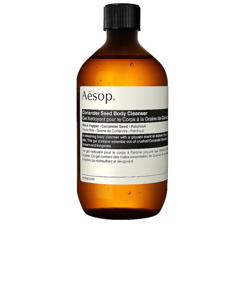 Image 1 of Aesop Coriander Seed Body Cleanser 500ml Refill with Screw Cap in 