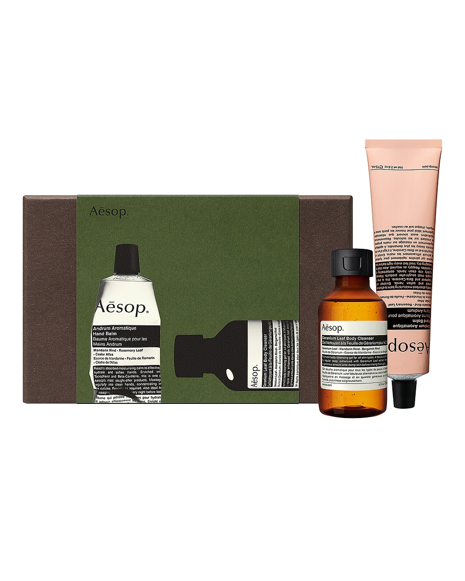 Image 1 of Aesop Greetings in The Guest Room Hand & Body Duo in 