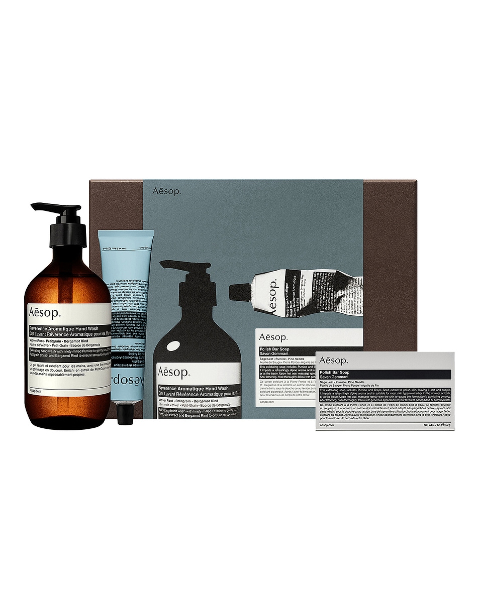 Image 1 of Aesop Too Many Cooks in The Kitchen Reverence Hand Trio in 