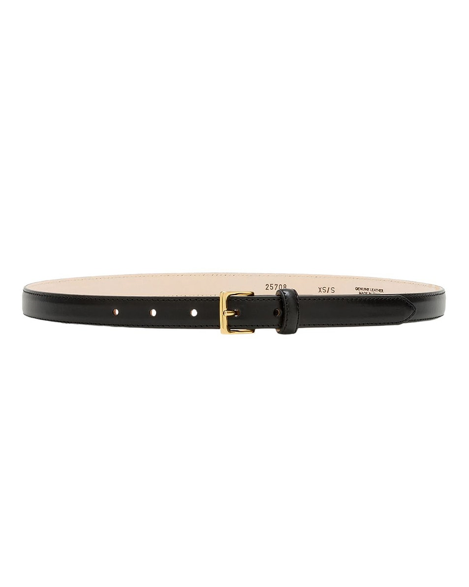 Image 1 of AUREUM No. 6 Belt in Black & Gold