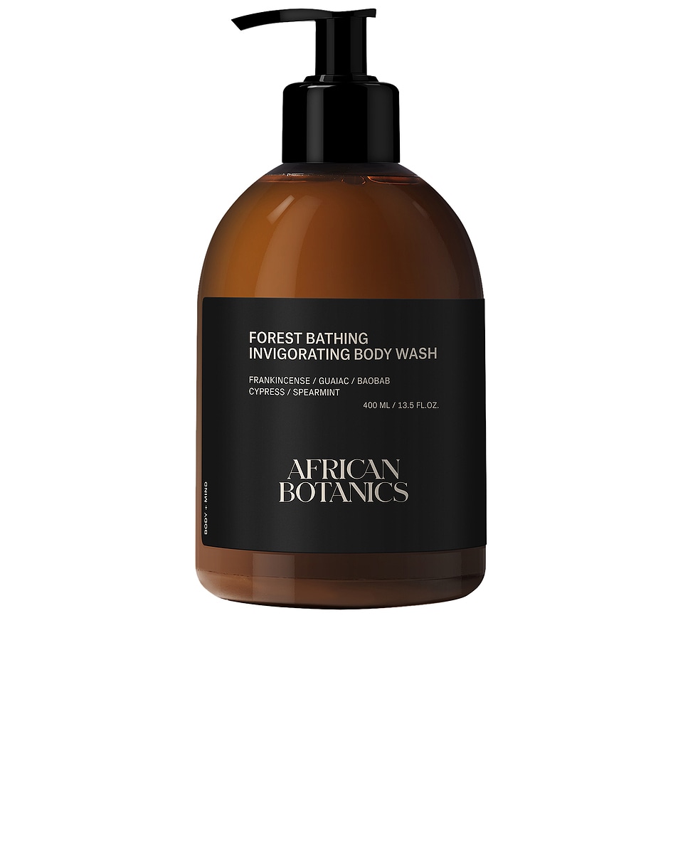 Image 1 of African Botanics Forest Bathing Invigorating Body Wash in 