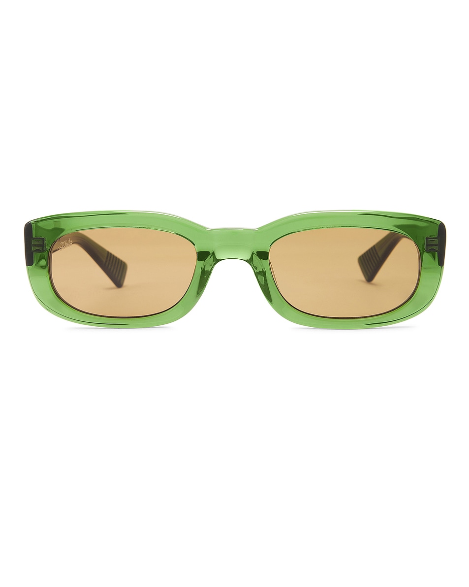 Image 1 of AKILA Solaris Sunglasses in Green & Brown
