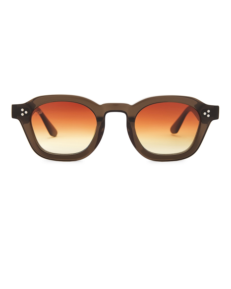 Image 1 of AKILA Logos Sunglasses in Umber & Gradient Amber