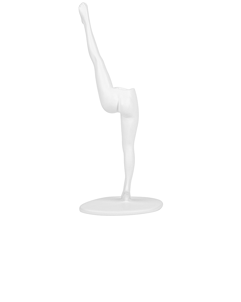 Image 1 of Anissa Kermiche Can Candlestick Holder in White Matte