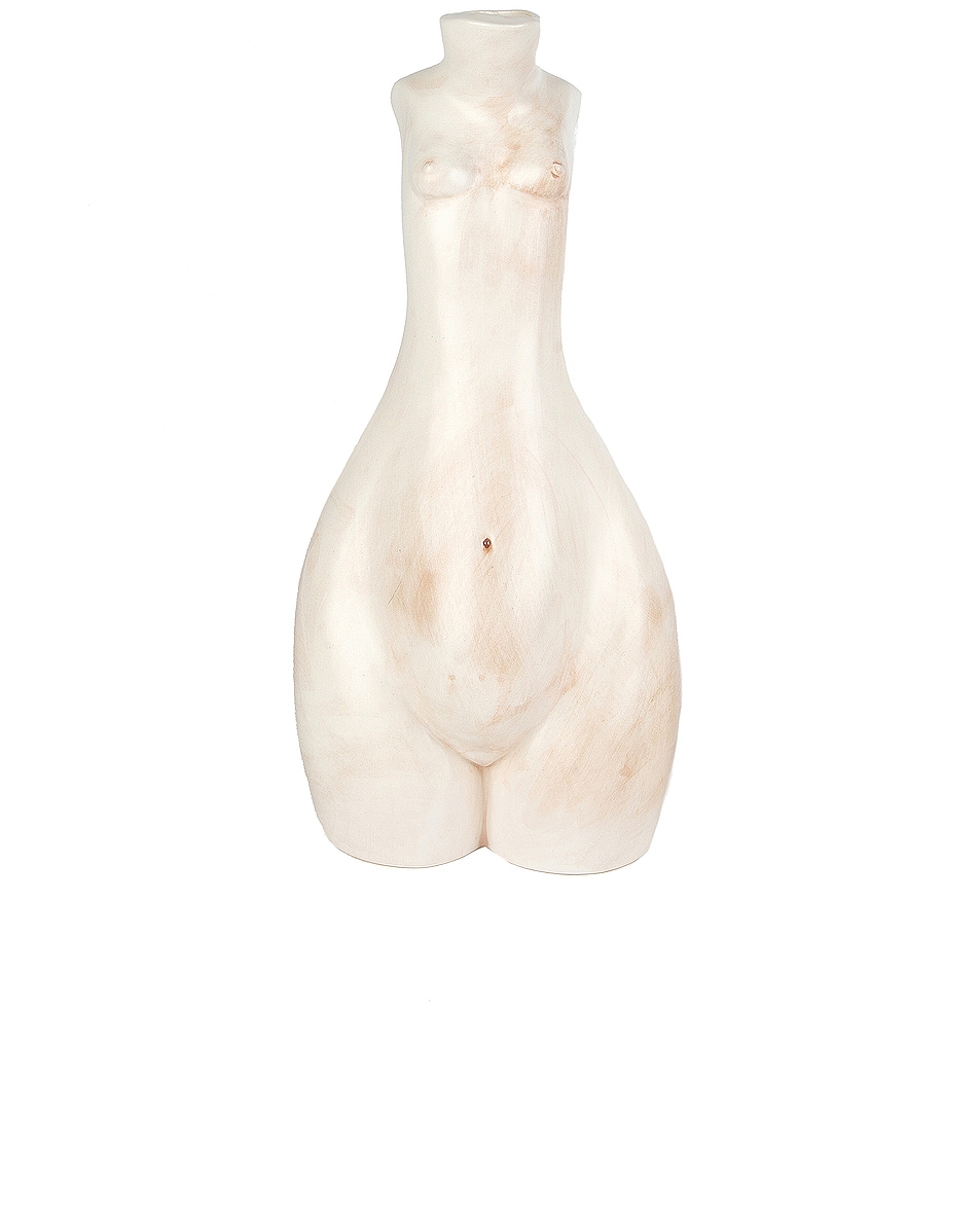 Image 1 of Anissa Kermiche Tit for Tat Tall Candlestick Holder in Marble