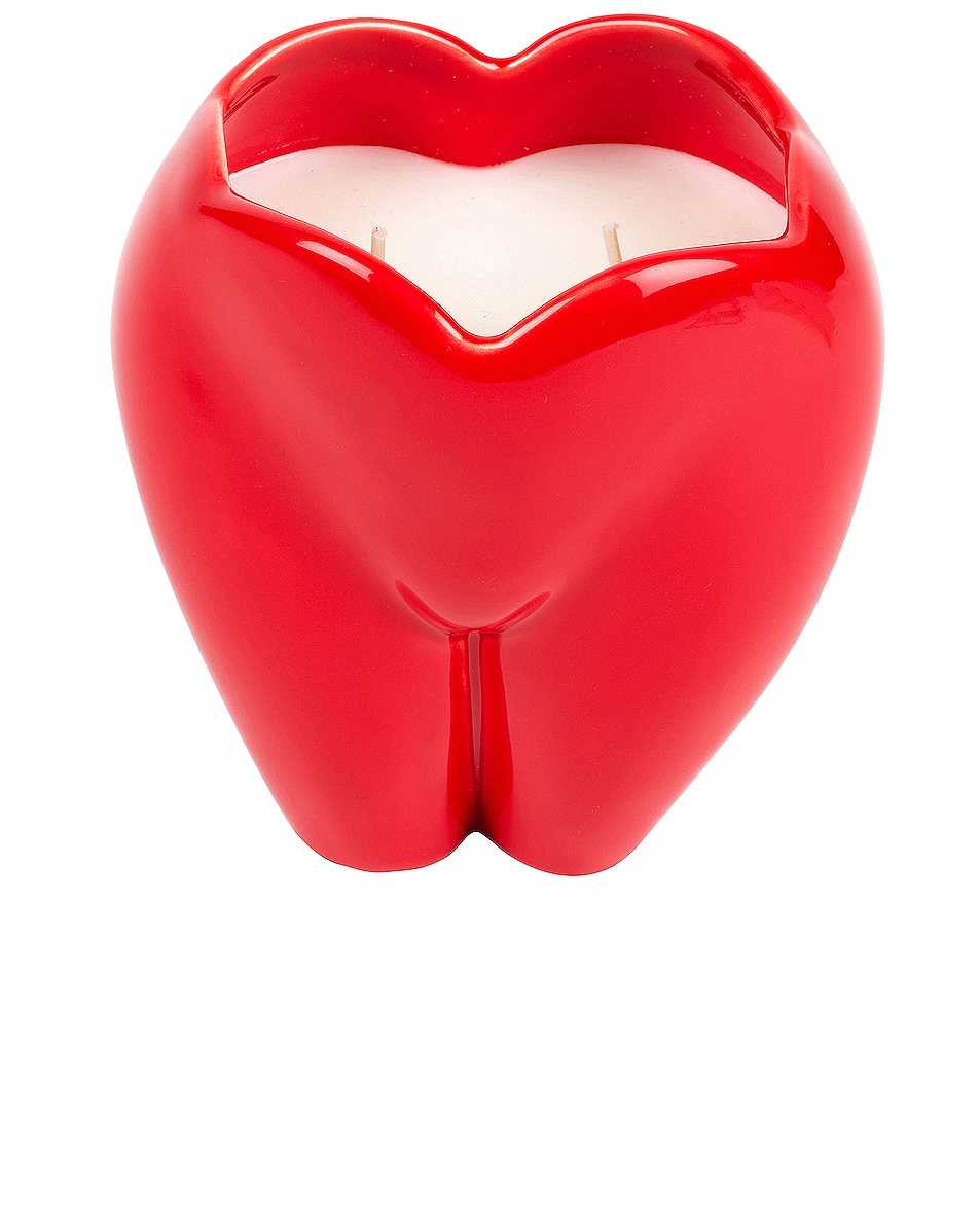 Image 1 of Anissa Kermiche Bottom of My Heart Candle in Red