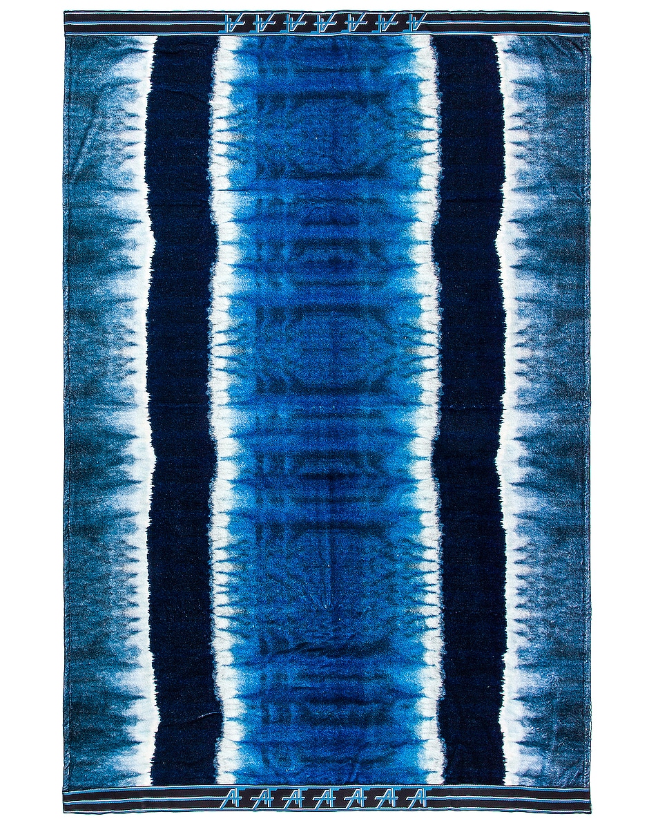 Image 1 of ALBERTA FERRETTI Beach Towel in Fantasy Print Blue