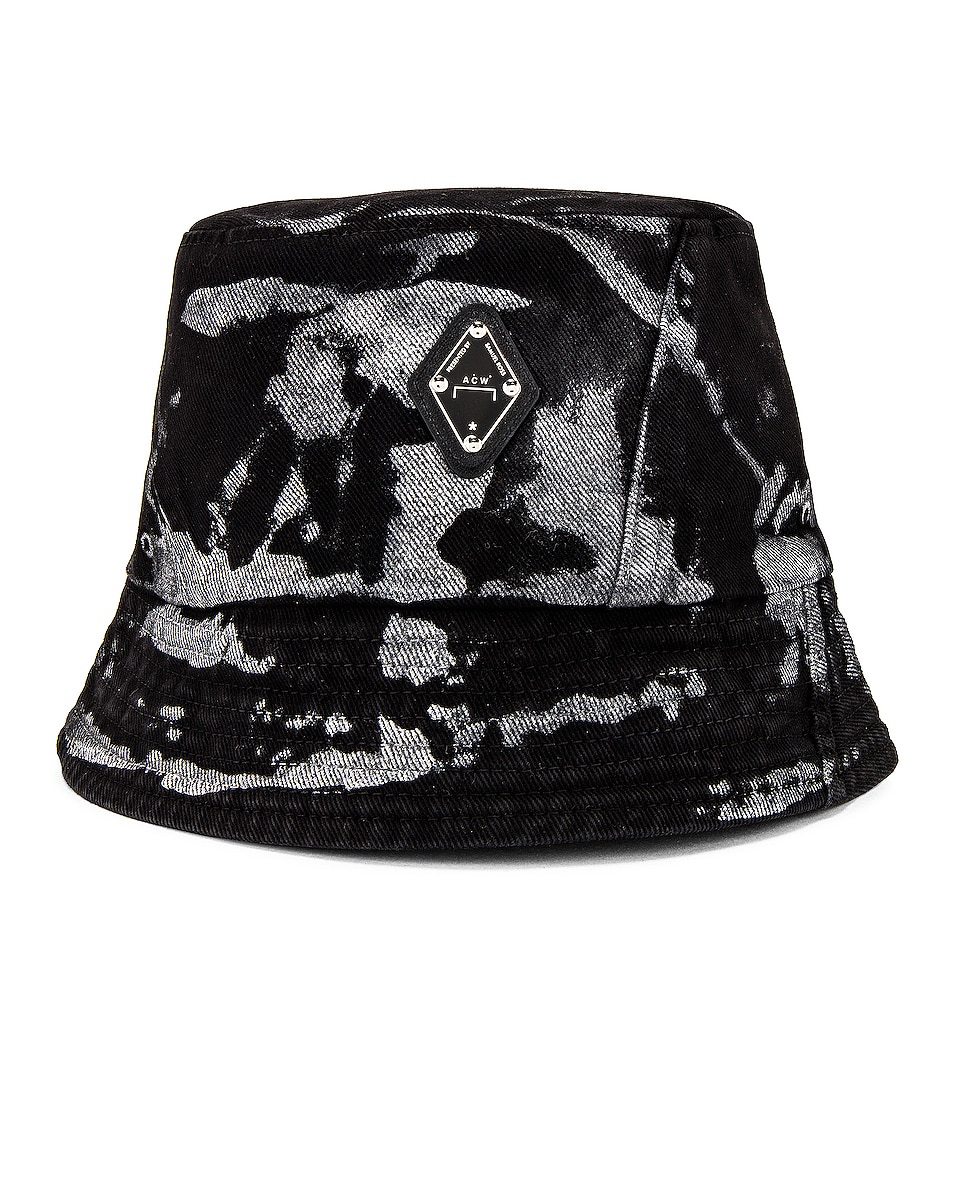 Image 1 of A-COLD-WALL* Diamond Bucket Hat in Black