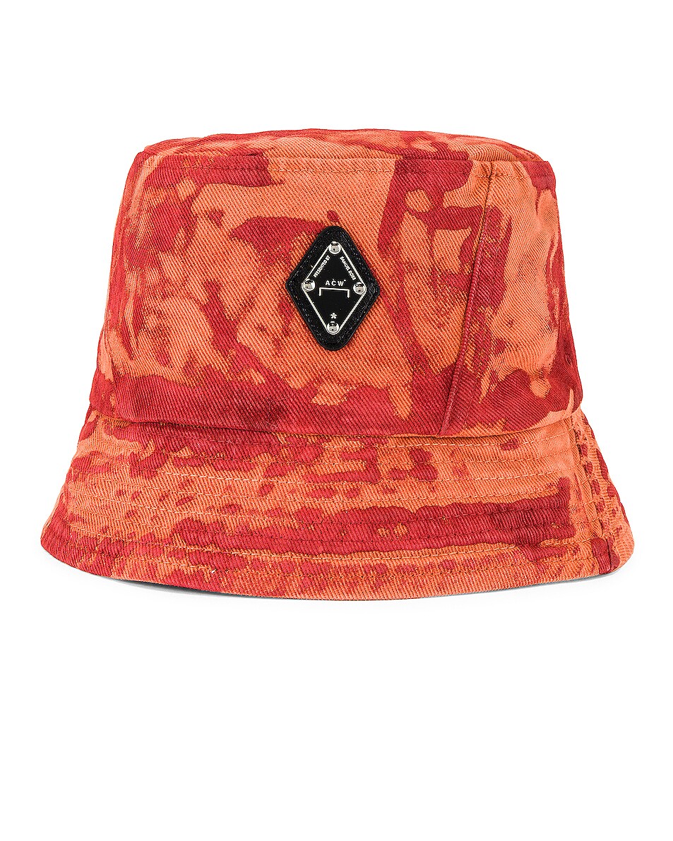 Image 1 of A-COLD-WALL* Diamond Bucket Hat in Rust Oxide