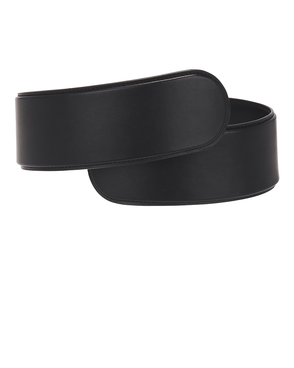 Image 1 of ALAÏA Flex Twist Belt in Noir