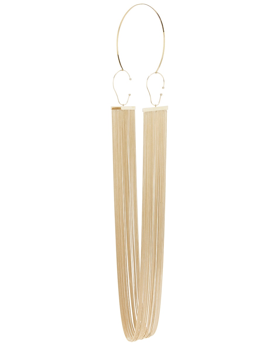 Image 1 of ALAÏA Headpiece in Or Clair