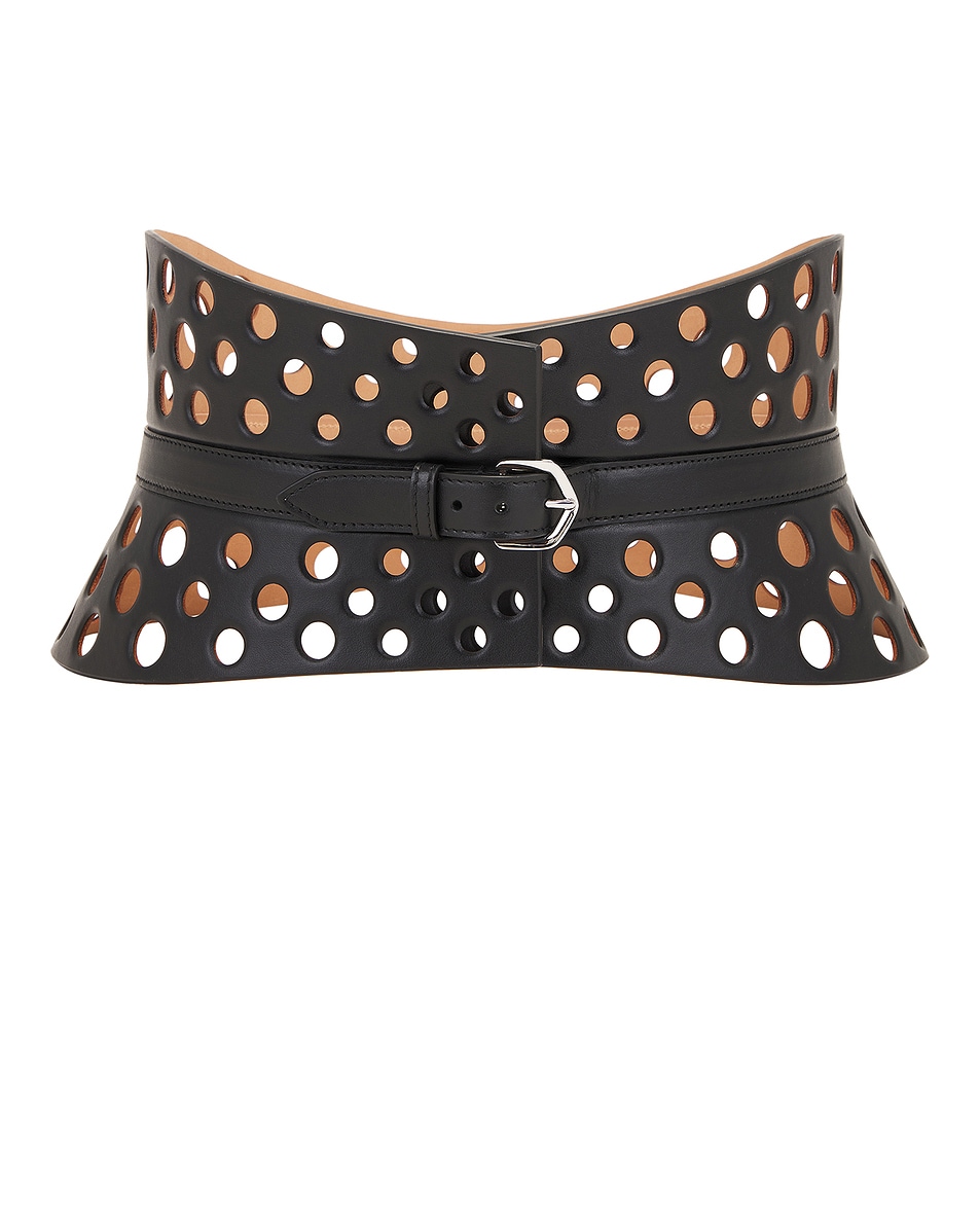 Image 1 of ALAÏA Bustier Belt in Noir