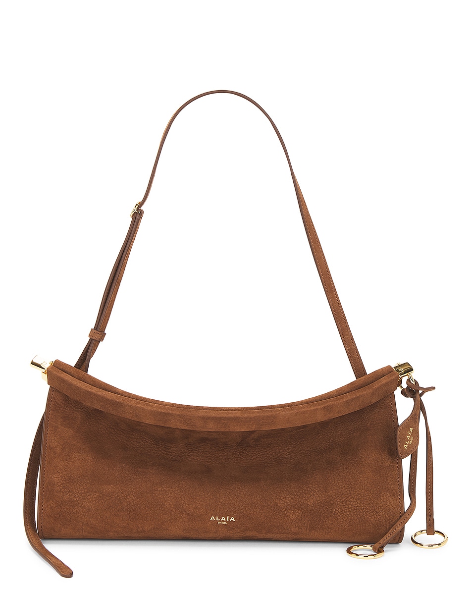 Image 1 of ALAÏA Medium East West Bag in Terre D'ombre