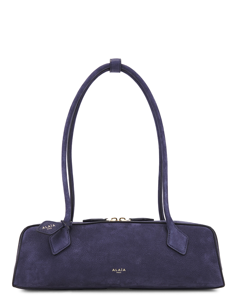 Image 1 of ALAÏA Le Teckel Bag in Bleu Fonce