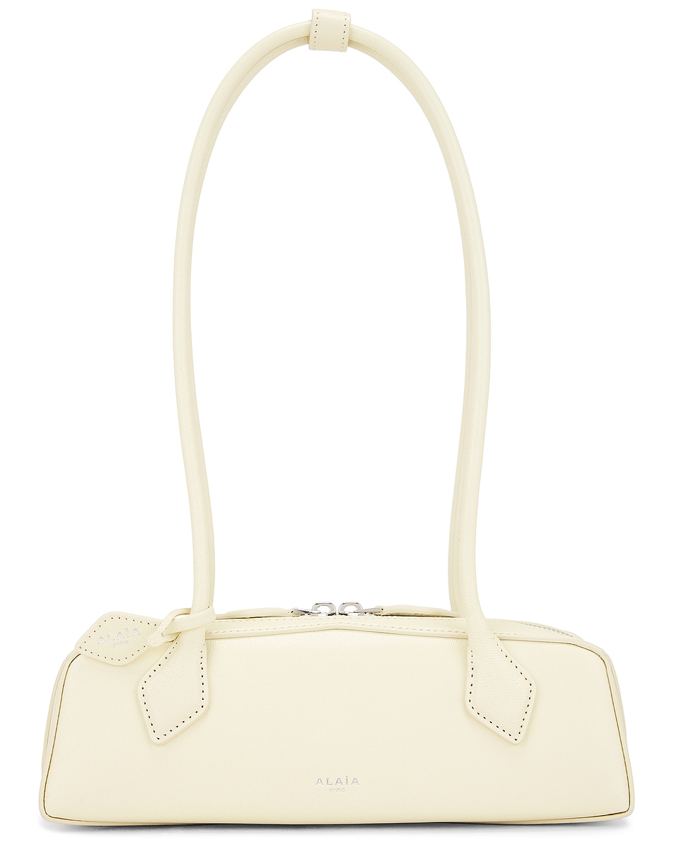 Image 1 of ALAÏA Small Le Teckel Bag in Jaune Clair