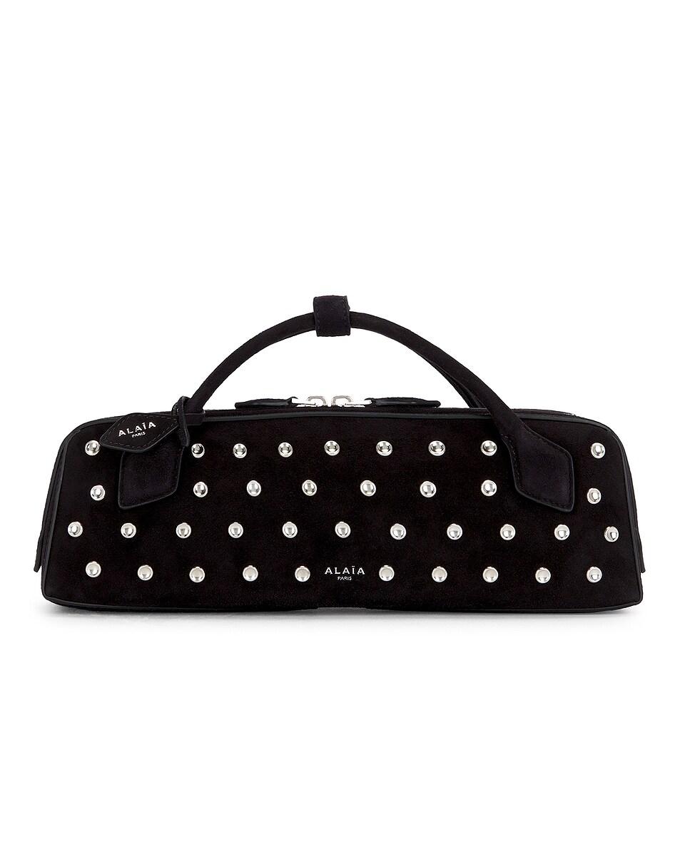 Image 1 of ALAÏA Teckel Clutch in Noir